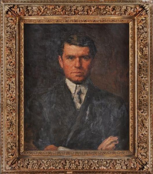 Portrait Of John N. Carrigan Oil Painting by William Carrigan