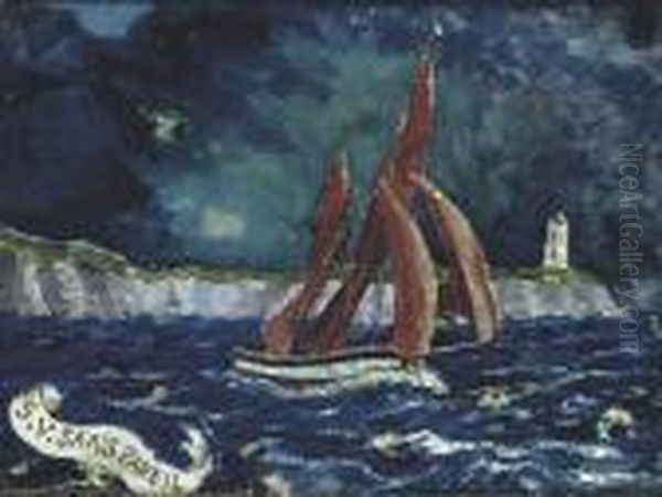 S.v. Sans Pareil Oil Painting by Dora Carrington