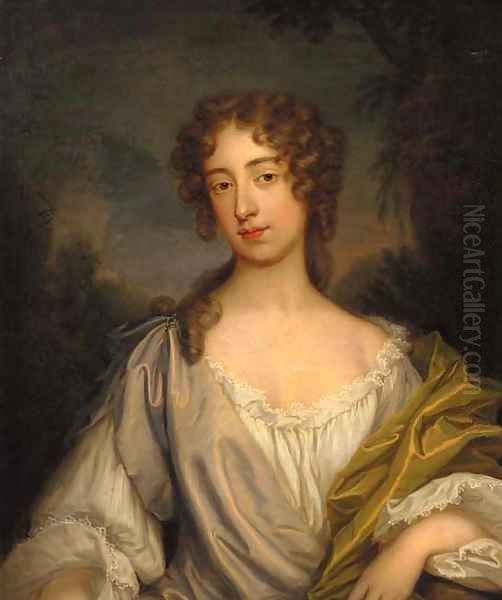 Portrait of a lady Oil Painting by Thomas Bardwell