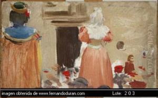 Descripcion De La Obra: by Ramon Casas Y Carbo