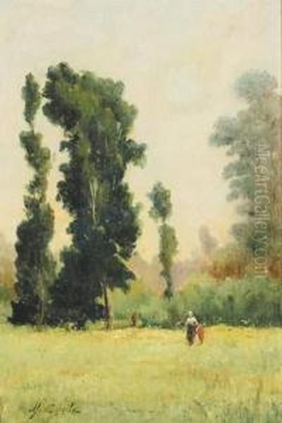 Paysage Oil Painting by Alfred Casile