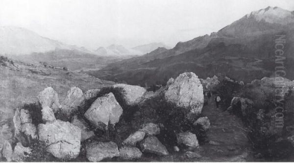 Paesaggio Di Montagna by Francesco Coppola Castaldo