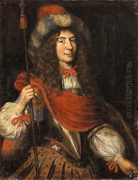 Portrait of a Nobleman Oil Painting by Charles Beaubrun