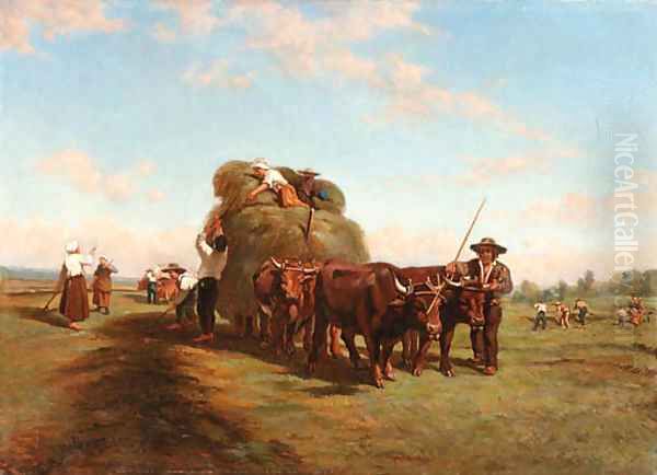 Untitled Oil Painting by Rosa Bonheur