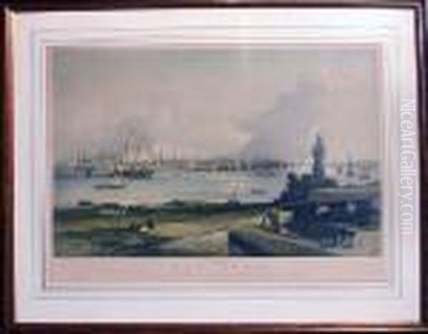 New-york Oil Painting by Frederick Catherwood