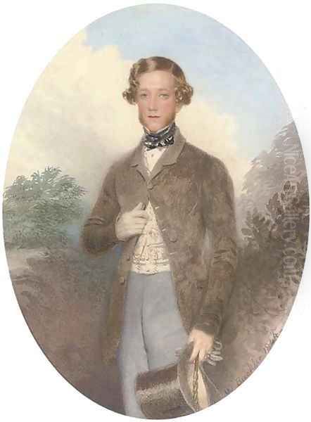 Portrait of Thomas Onslow Oil Painting by William Buckler