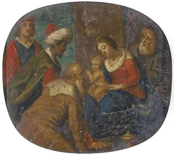 The Adoration of the Magi Oil Painting by Jan Van Balen