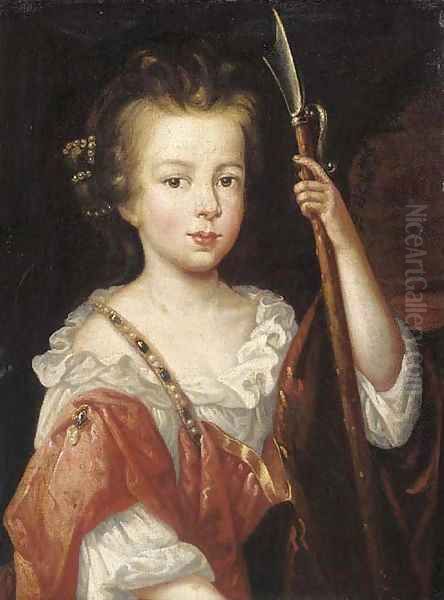 Portrait of a girl Oil Painting by Mary Beale