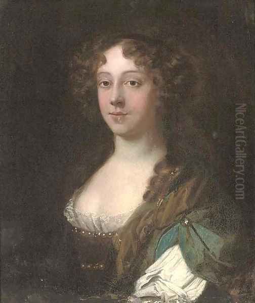 Portrait of a lady, traditionally identified as Lady Middleton Oil Painting by Mary Beale