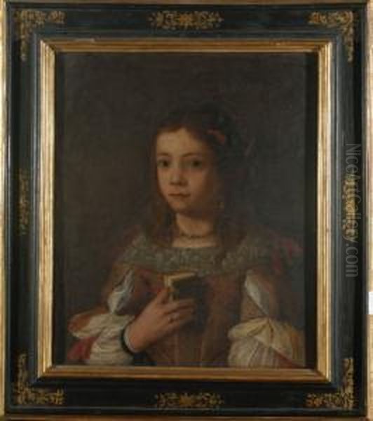 Ritratto Di Fanciulla Oil Painting by Carlo Ceresa