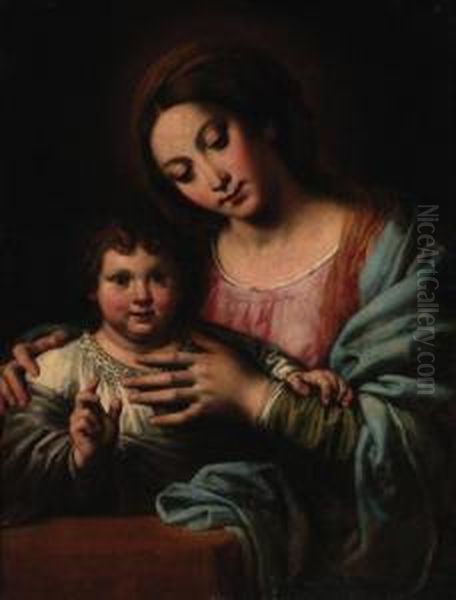 The Madonna And Child Oil Painting by Carlo Ceresa