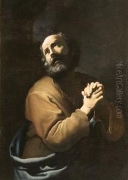 San Pietro Oil Painting by Giovanni Domenico Cerrini