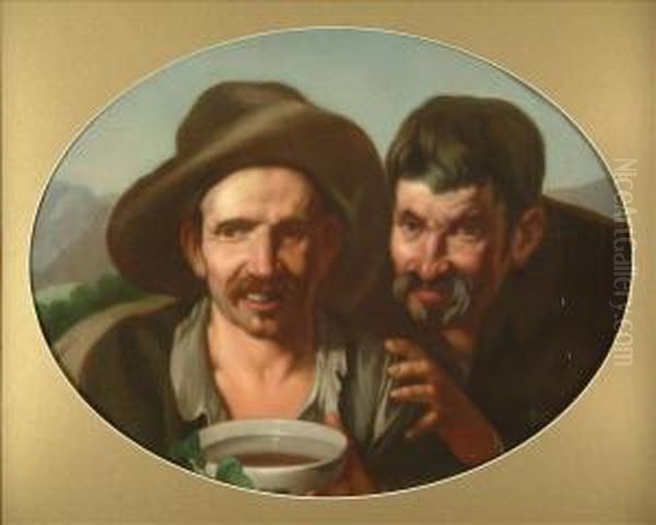 The Beggar's Bowl Oil Painting by Giacomo Ceruti (Il Pitocchetto)