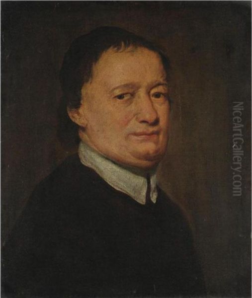 Ritratto Del Rettore Giovanni Battista Zanini Oil Painting by Giacomo Ceruti (Il Pitocchetto)