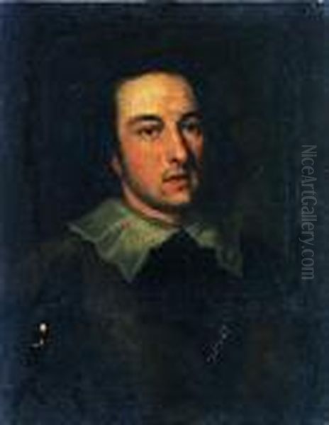 Portret Mlodego Mezczyzny Oil Painting by Giacomo Ceruti (Il Pitocchetto)