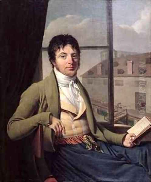 Jean Antoine Chaptal (1756-1832) Comte de Chanteloupe Oil Painting by Louis Bouchot