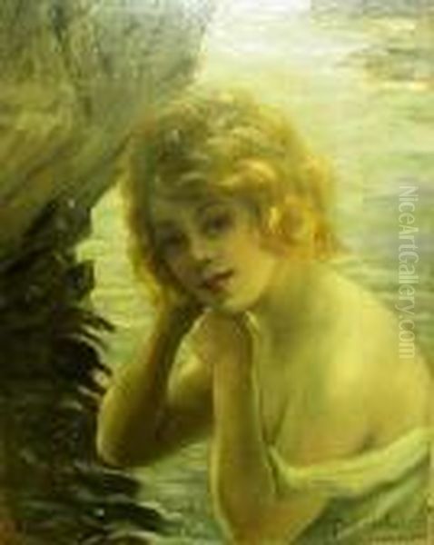 Nymphe Oil Painting by Paul Chabas