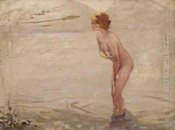 September Morning Oil Painting by Paul Chabas