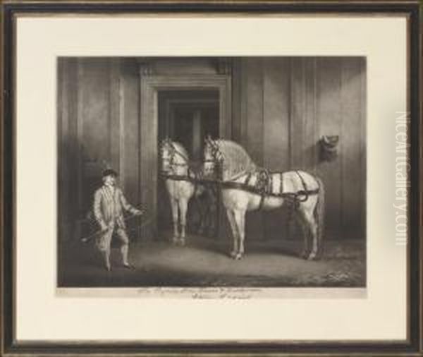 His Majesty's Coach Horses And Coachman Oil Painting by Henry Bernard Chalon