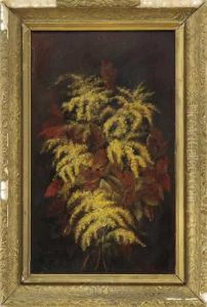 Golden Rod Oil Painting by Benjamin Champney