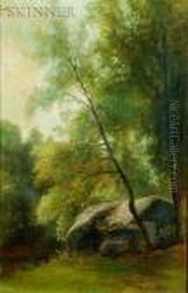 Landscape Oil Painting by Benjamin Champney