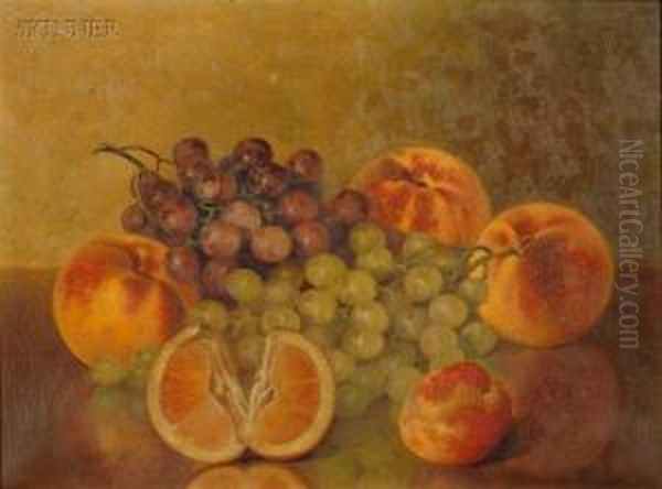 Still Life With Fruit Oil Painting by Bryant Chapin