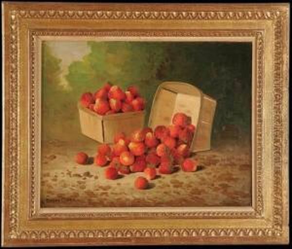 Strawberries Oil Painting by Bryant Chapin