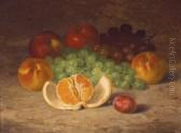 Still Life With Fruit Oil Painting by Bryant Chapin