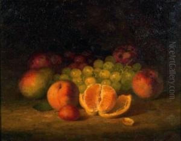 Still Life With Fruit Oil Painting by Bryant Chapin