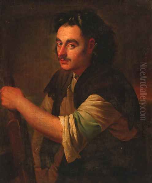 Portrait of a man Oil Painting by Pieter Van Bleek