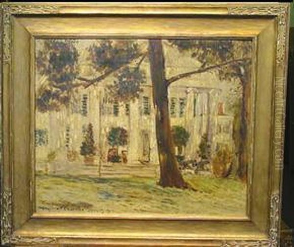 Southern Plantation Oil Painting by Carlton Theodore Chapman