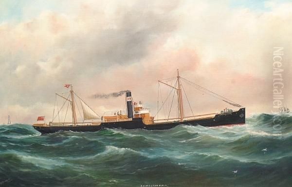 S.s.weltondale Oil Painting by Reuben Chappell Of Poole