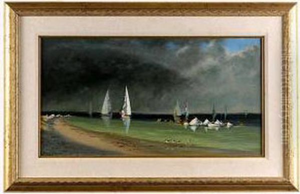 Black Squall. Oil Painting by A. Charles