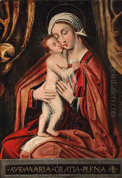 The Madonna and Child Oil Painting by Ambrosius Benson