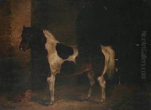 Stable Companions Oil Painting by John Charlton