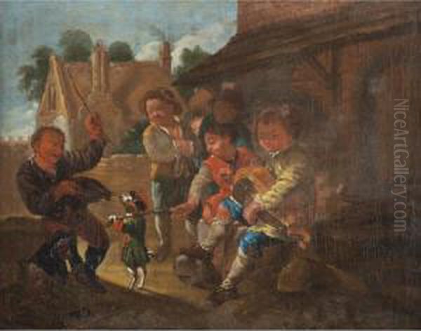 The Little Corporal Oil Painting by Jean Baptiste (or Joseph) Charpentier