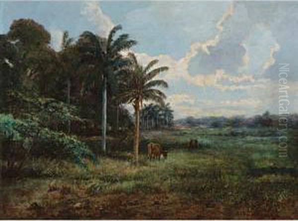 Paisaje Oil Painting by Esteban, Philippe Chartrand