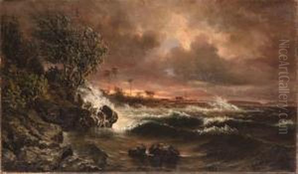 Bahia De Matanzas Oil Painting by Esteban, Philippe Chartrand