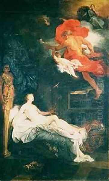 Jupiter and Semele Oil Painting by Bon De Boulogne