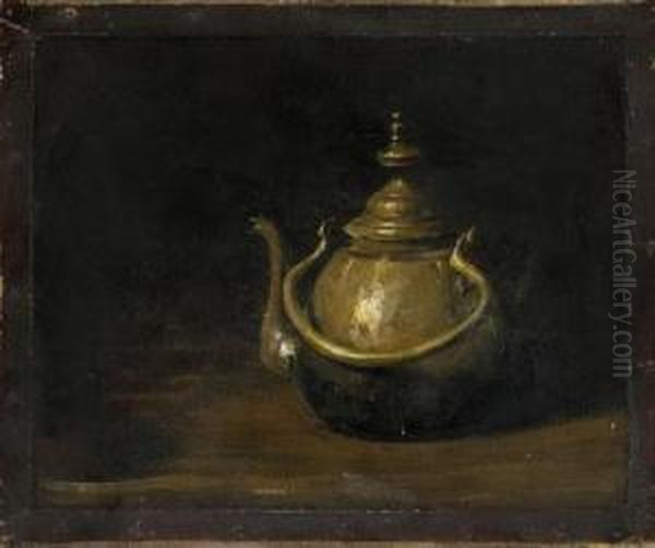 The Copper Kettle Oil Painting by William Merritt Chase