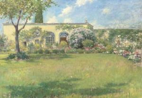 The Orangerie Oil Painting by William Merritt Chase