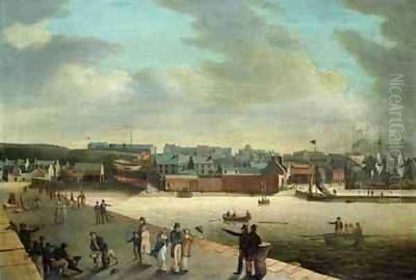 Maryport Oil Painting by William Brown