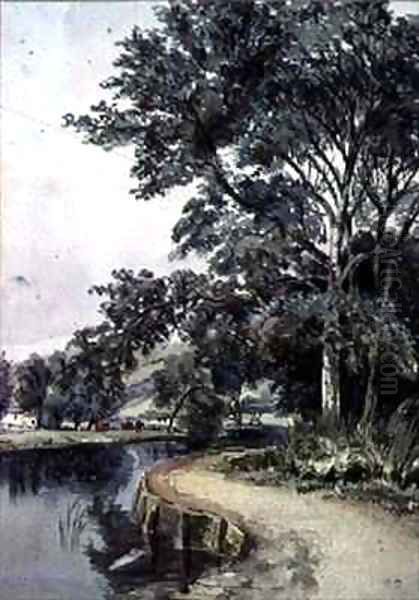 Landscape Oil Painting by William, of Dover Burgess