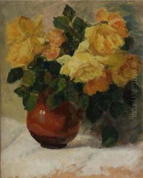 Fiori Oil Painting by Gigi Chessa