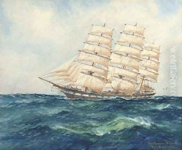 Australia bound Oil Painting by William Minshall Birchall