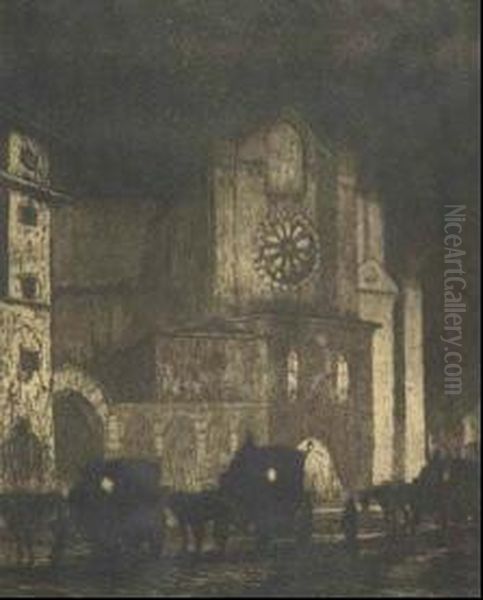 Santa Maria Novella Oil Painting by Francesco Chiappelli