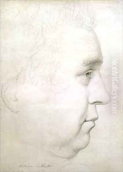 Portrait of William Cobbett 1763-1835 Oil Painting by Adam Buck