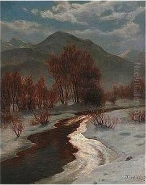 The Spirit Of Winter Oil Painting by Ivan Fedorovich Choultse