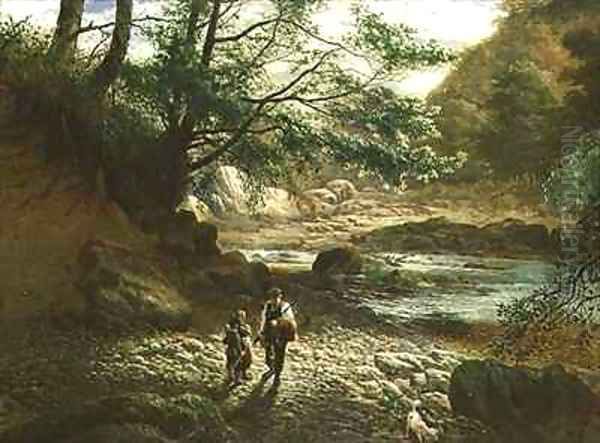 A Favourite Spot Oil Painting by Robert M. Bryson