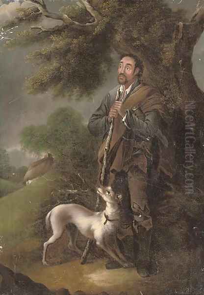 A faithful companion Oil Painting by Thomas Barker of Bath